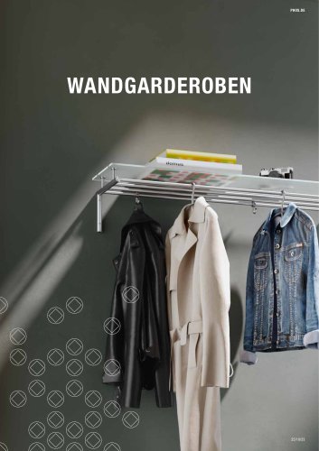 Wandgarderoben