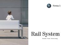 Rail system Bench seating