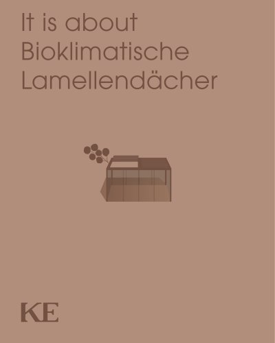 Brochure Bioklimatische