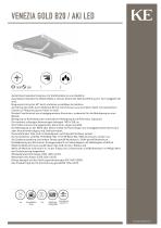 VENEZIA  GOLD B20 /  AKI LED-3