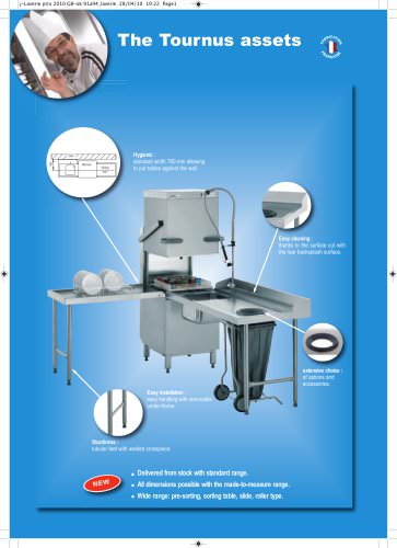 Diswashing tables