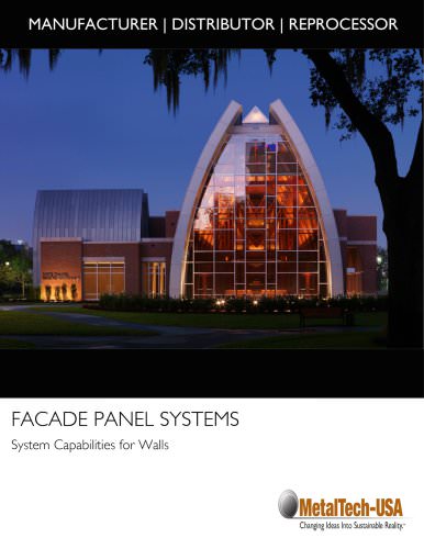 FACADE PANEL SYSTEMS