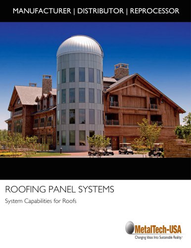 ROOFING PANEL SYSTEMS