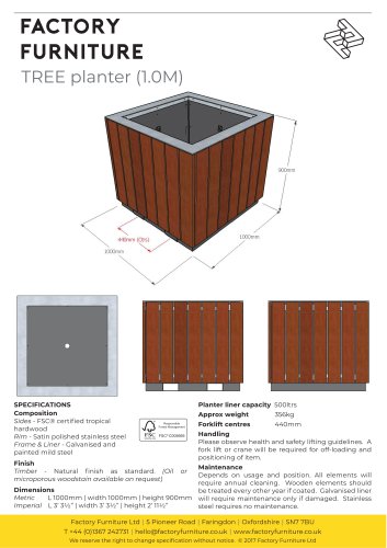 TREE planter (1.0M)