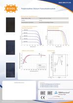 Polikristalline PV-Module Dattenblatt - 2