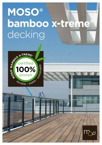 MOSO® bamboo x-treme® decking