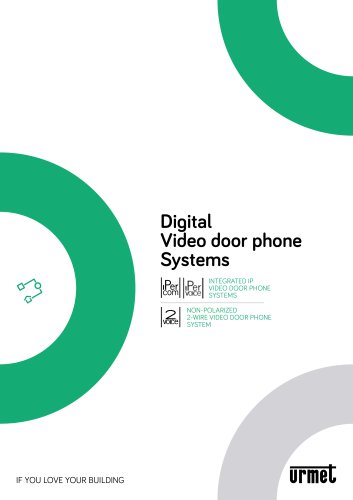 Digital video doorphone systems brochure