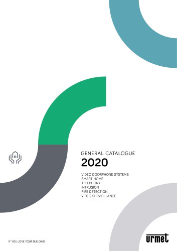 GENERAL CATALOGUE 2020