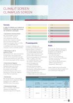 CLIMALIT SCREEN-CLIMAPLUS SCREEN - 3