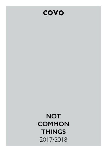 NOT COMMON THINGS 2017-18