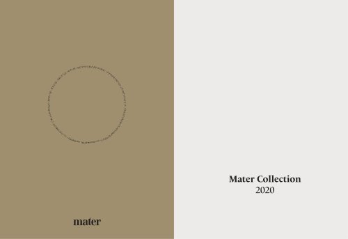 Mater Catalogue 2020