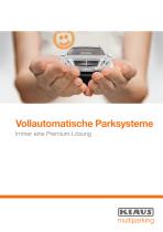 Vollautomatische Parksysteme - 1