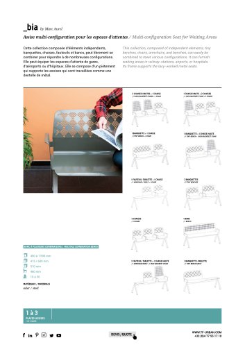 Bia Composable bench