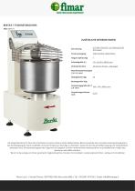 BERTA® 7 TEIGKNETMASCHINE