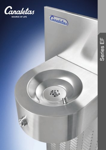 Canaletas drinking fountains Series EF
