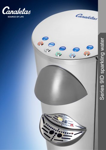 Canaletas water dispenser Series 9ID sparkling water