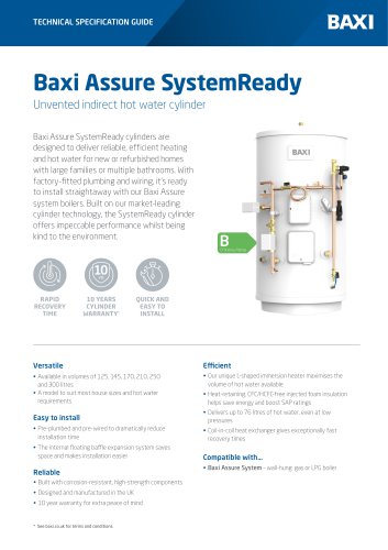 Baxi Assure SystemReady