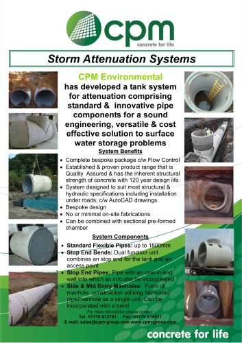 Storm Attenuation Systems