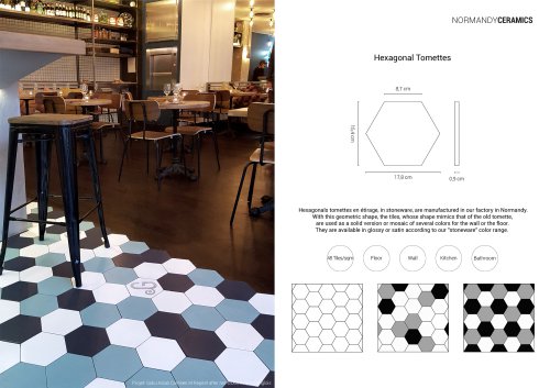 Product sheet-Hexagonal-Tomettes-Normandy Ceramics