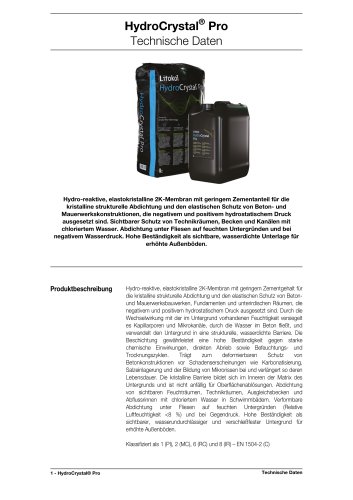HydroCrystal® Pro