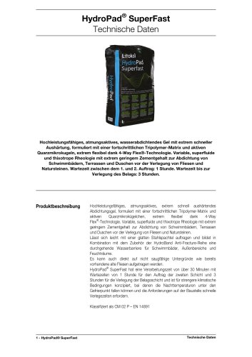 HydroPad® SuperFast
