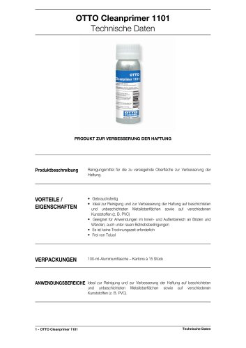OTTO Cleanprimer 1101