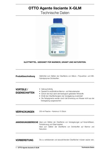 OTTO Glättungsmittel X-GLM