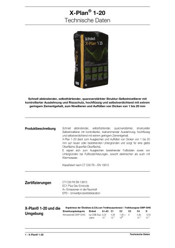 X-Plan® 1-20