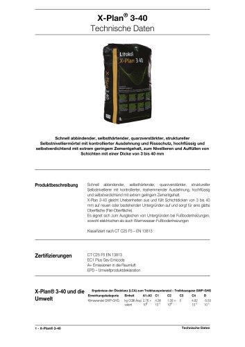 X-Plan® 3-40