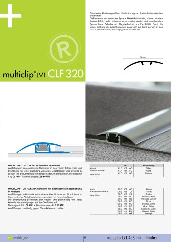 Multiclip LVT CLF320