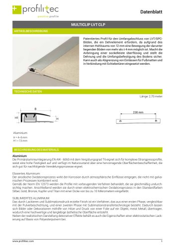 Multiclip LVT CLP240