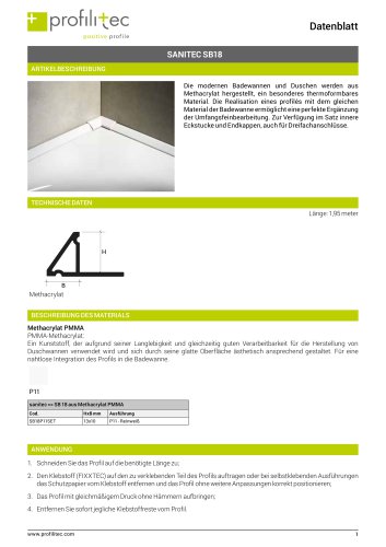 Sanitec SB 18