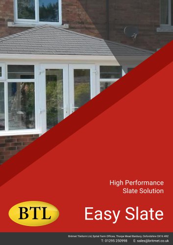 High Performance Slate Solution