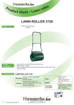 LAWN ROLLER 3726