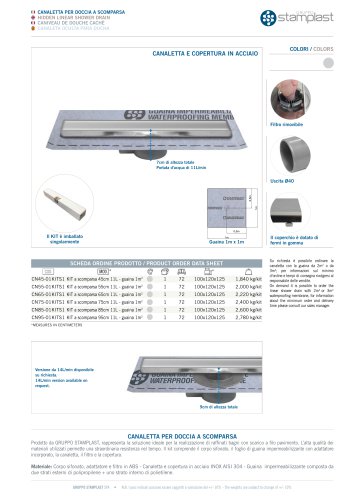 HIDDEN LINEAR SHOWER DRAIN