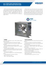 VAN-S-CH Hatch Type Axial Smoke Exhaust Fans