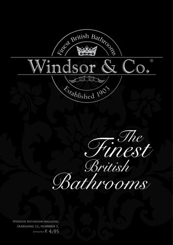 Windsor Bathroom magazine.