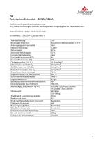 Technisches Datenblatt BELLA & SENZA-4