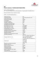 Technisches Datenblatt COSMO, COZY, CUBIC & MIDO-10