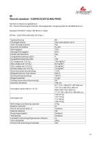 Technisches Datenblatt COSMO, COZY, CUBIC & MIDO-12