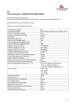 Technisches Datenblatt COSMO, COZY, CUBIC & MIDO-8