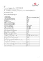 Technisches Datenblatt JYDEPEJS H530-16