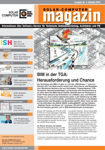 BIM in the TGA