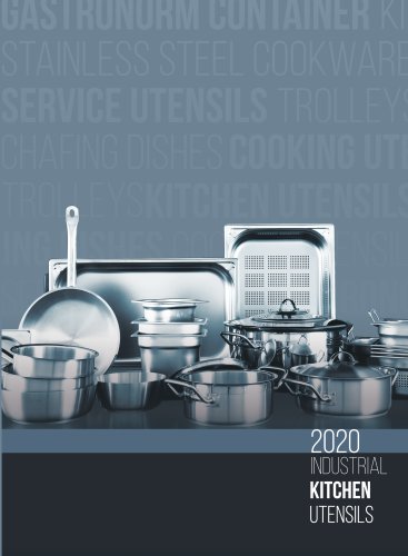 OZTI INDUSTRIAL KITCHEN EQUIPMENT CATALOGUE