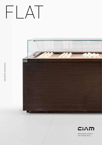 FLAT HORIZONTAL SHOWCASES