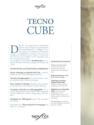 Dusche Tecno Cube