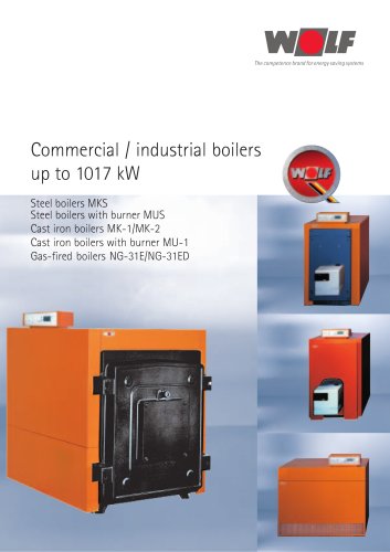 Commercial / industrial boilers