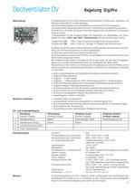 Dachventilatoren DV / Dachlüftungshauben DLH / Entrauchungsventilatoren ER - 21