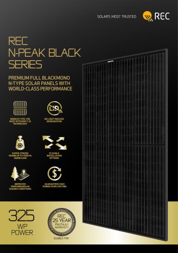 rec N-Peak black Series