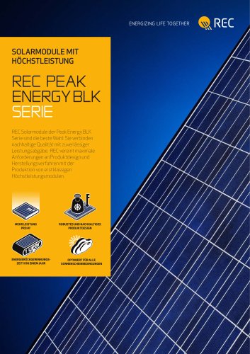 REC PEAK ENERGY BLK SERIES